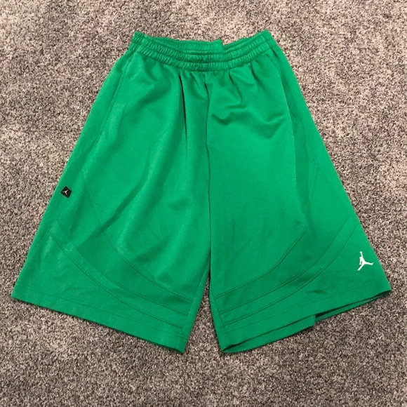 green jordan shorts